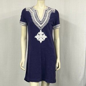 Tory Burch velour dress/coverup, size small